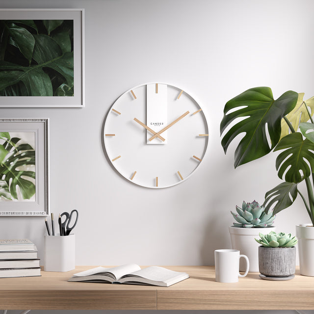 Vintage Wanduhr JOVIA 33 cm