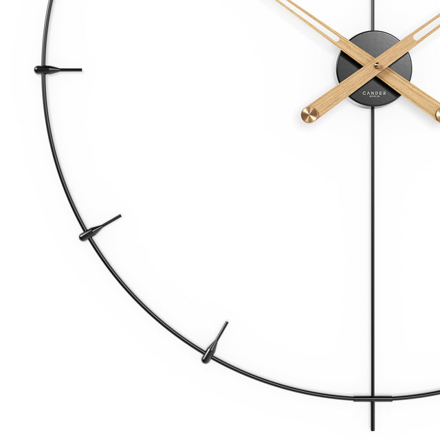 Vintage Wanduhr LEANDER 60 cm