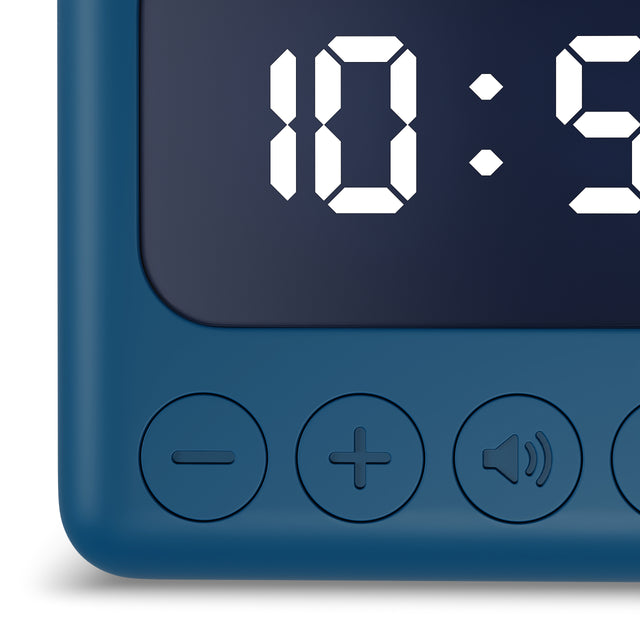MNU 1209 C Silent children's alarm clock with light and snooze