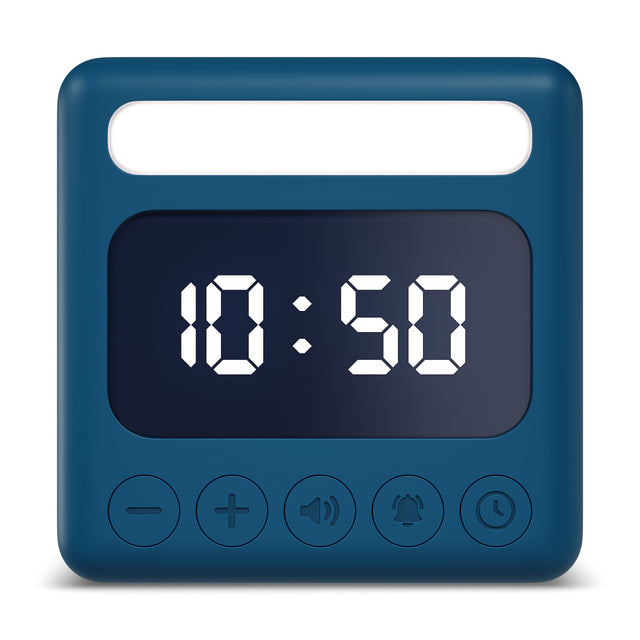 MNU 1209 C Silent children's alarm clock with light and snooze