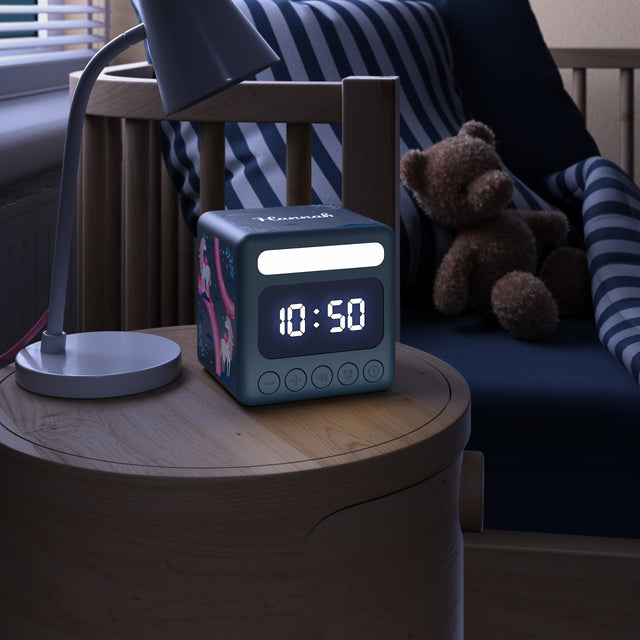 MND 1310 M Lautloser Kinderwecker mit Licht und Snooze