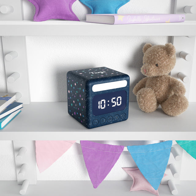 MND 1310 Q Lautloser Kinderwecker mit Licht und Snooze