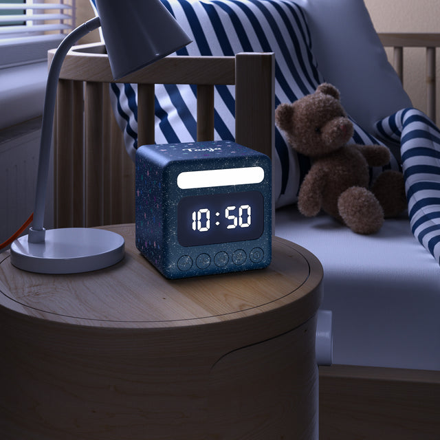 MND 1310 Q Lautloser Kinderwecker mit Licht und Snooze