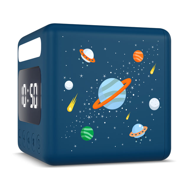 MND 1310 R Lautloser Kinderwecker mit Licht und Snooze