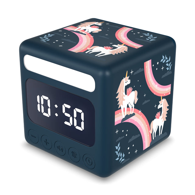 MNU 1209 C Silent children's alarm clock with light and snooze