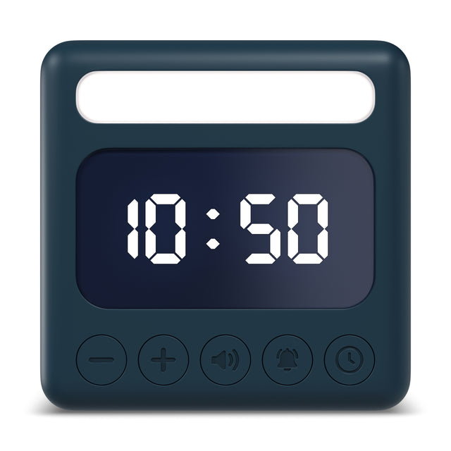 MNU 1209 C Silent children's alarm clock with light and snooze