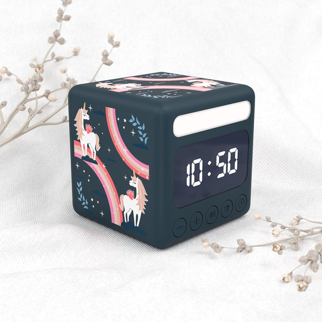 MNU 1209 C Silent children's alarm clock with light and snooze