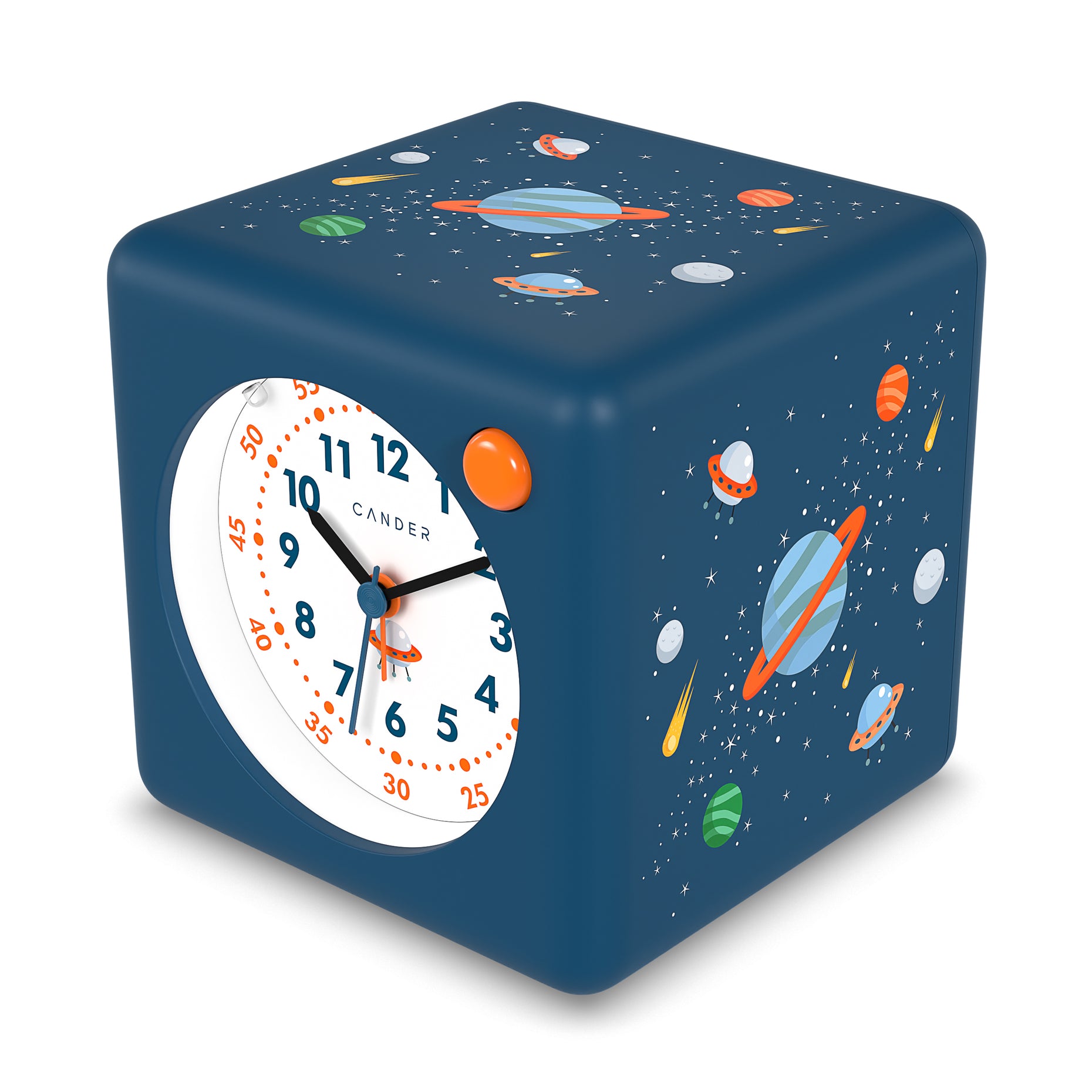 Cander Berlin MNU 1010 A Lautloser Kinderwecker mit Licht und Snooze