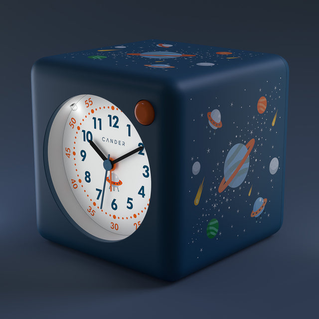 MNU 1209 C Silent children's alarm clock with light and snooze