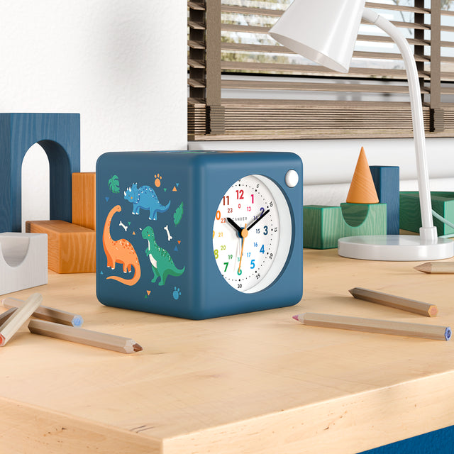 MNU 1110 D Lautloser Kinderwecker mit Licht und Snooze