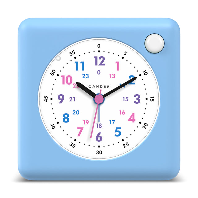 MNU 1110 E Lautloser Kinderwecker mit Licht und Snooze