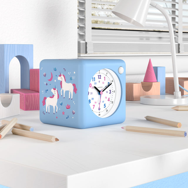 MNU 1110 E Lautloser Kinderwecker mit Licht und Snooze