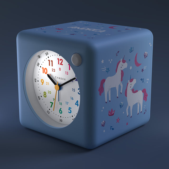 MNU 1310 E Lautloser Kinderwecker mit Licht und Snooze