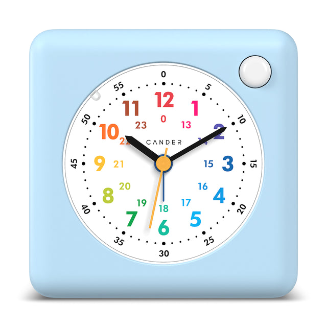 MNU 1310 ME Lautloser Kinderwecker mit Licht und Snooze