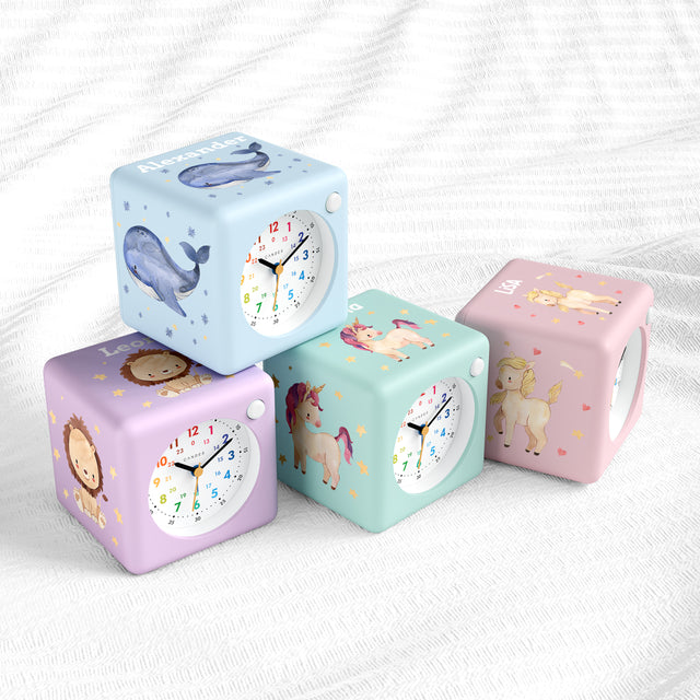 MNU 1310 OG Lautloser Kinderwecker mit Licht und Snooze