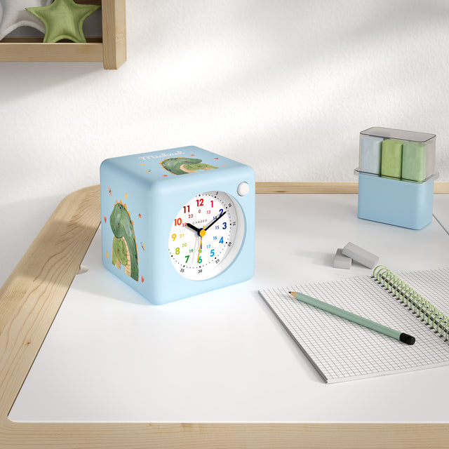 MNU 1310 OM Lautloser Kinderwecker mit Licht und Snooze