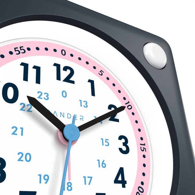 MNU 1310 Q Lautloser Kinderwecker mit Licht und Snooze