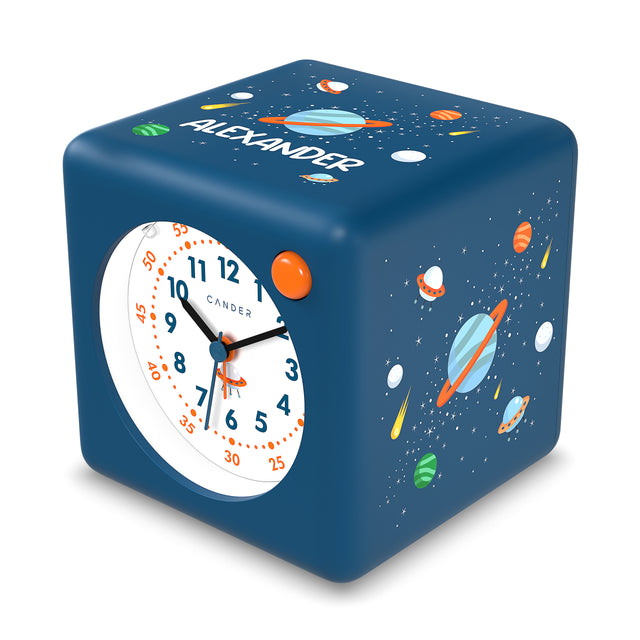 MNU 1310 R Lautloser Kinderwecker mit Licht und Snooze