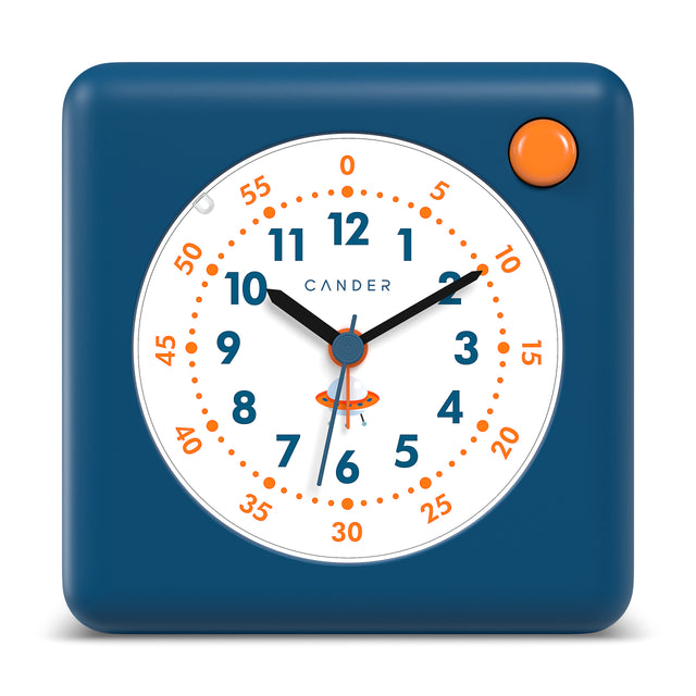 MNU 1310 R Lautloser Kinderwecker mit Licht und Snooze