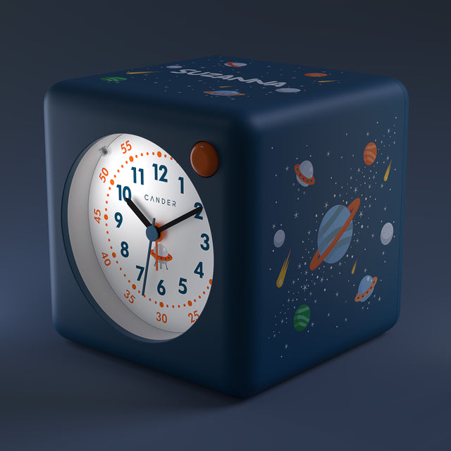 MNU 1310 R Lautloser Kinderwecker mit Licht und Snooze