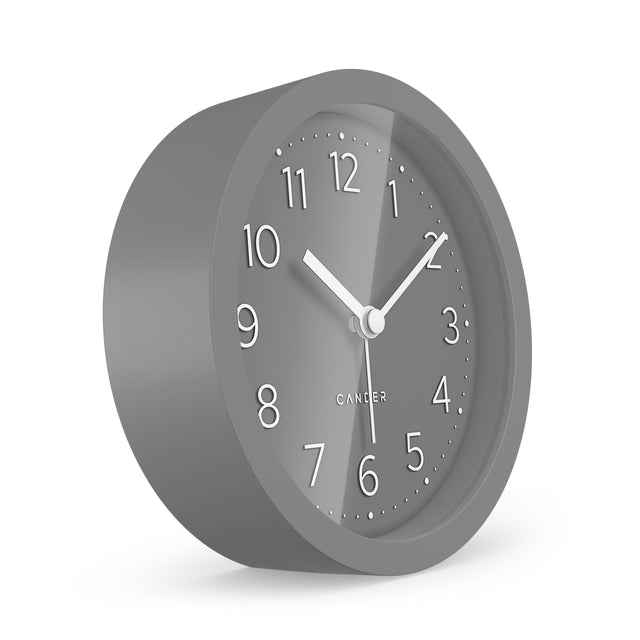 MNU 2512 K Silent MDF alarm clock 12 cm