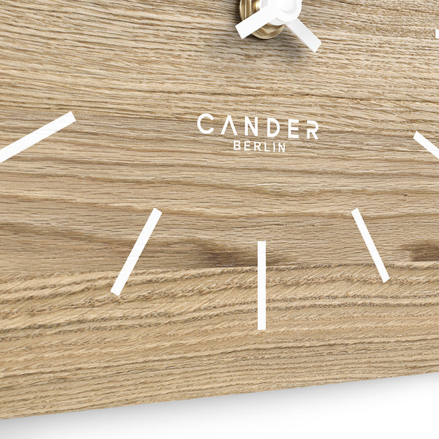 MNU 20135 H Lautlose Wanduhr mit Bilderrahmen 35 cm