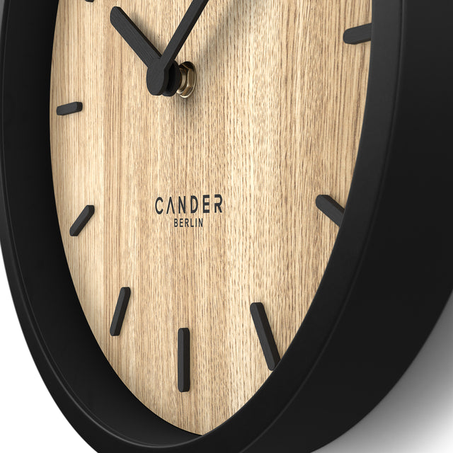 MNU 2030 White silent wall clock 30.5 cm