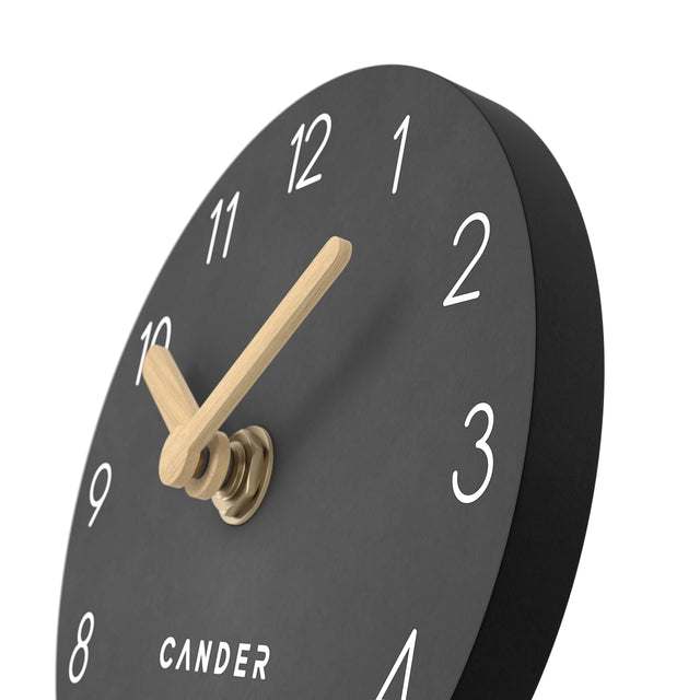 MNU 2612 A Lautlose MDF-Tischuhr 12 cm