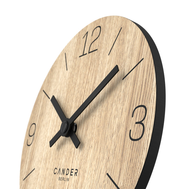 MNU 2712 D Lautlose Tischuhr 12 cm