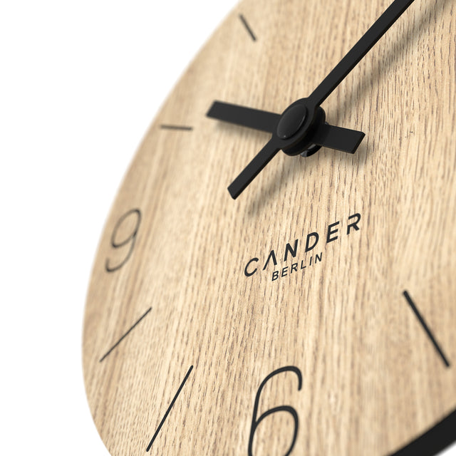 MNU 2712 D Lautlose Tischuhr 12 cm