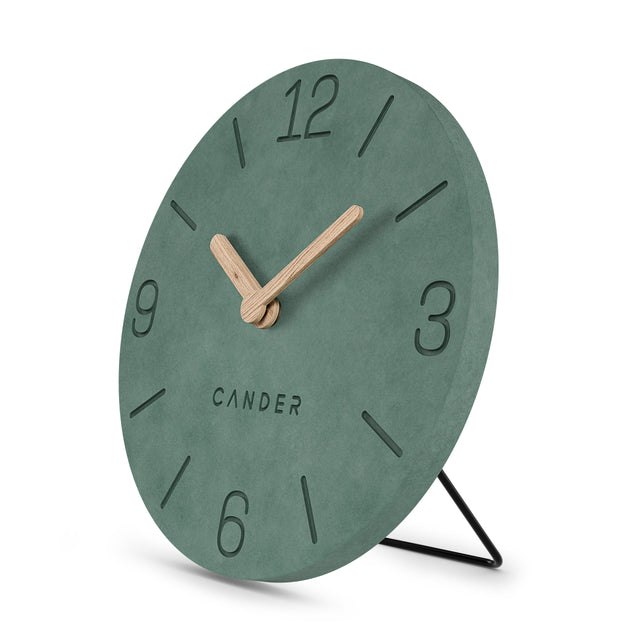 MNU 2612 S Silent MDF table clock 12 cm