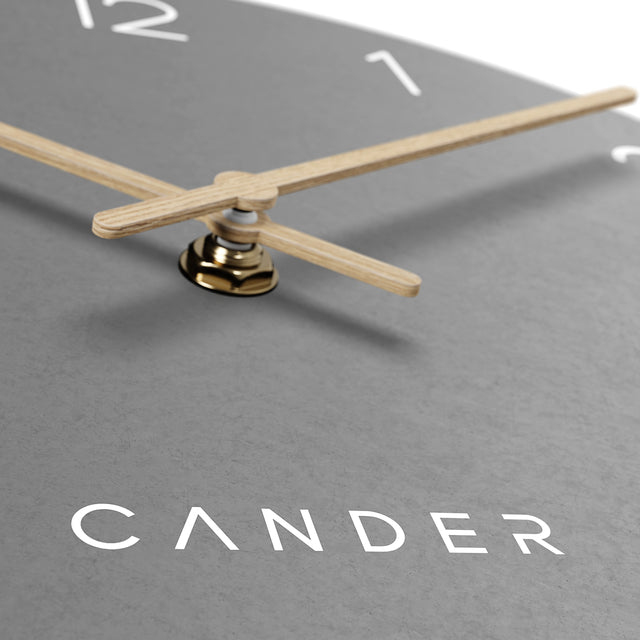 MNU 2625 C Lautlose MDF-Wanduhr 25 cm