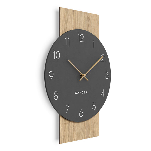 MNU 2630 B Lautlose Wanduhr 40 cm