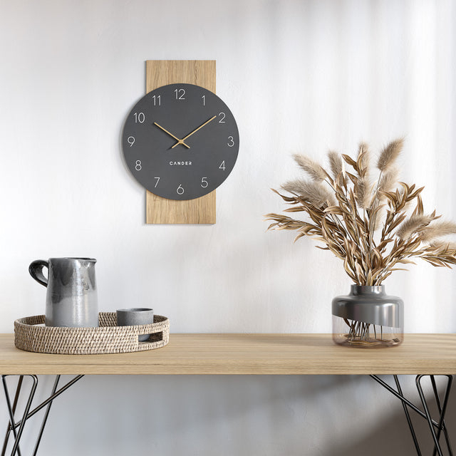 MNU 2630 B Lautlose Wanduhr 40 cm