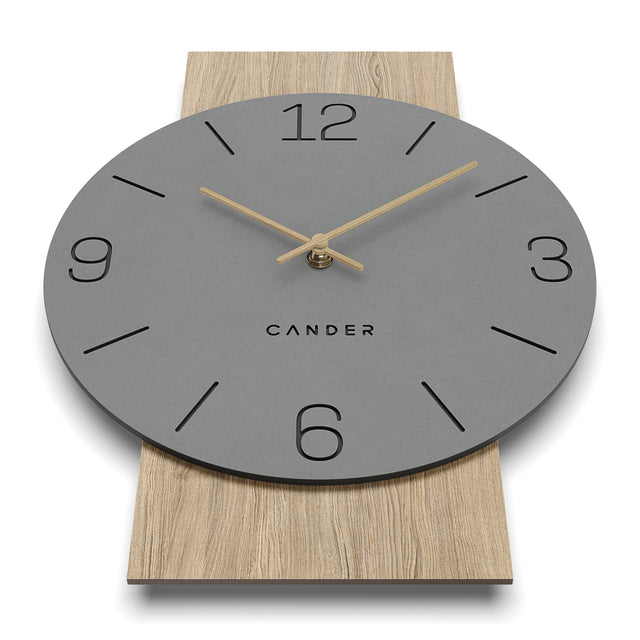 MNU 2630 C Lautlose Wanduhr 40 cm