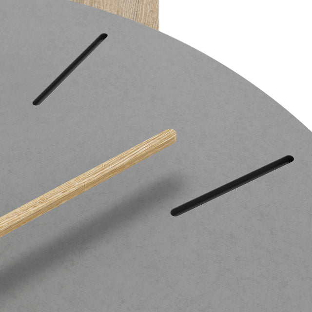 MNU 2630 C Lautlose Wanduhr 40 cm