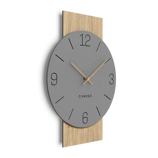 MNU 2630 C Lautlose Wanduhr 40 cm