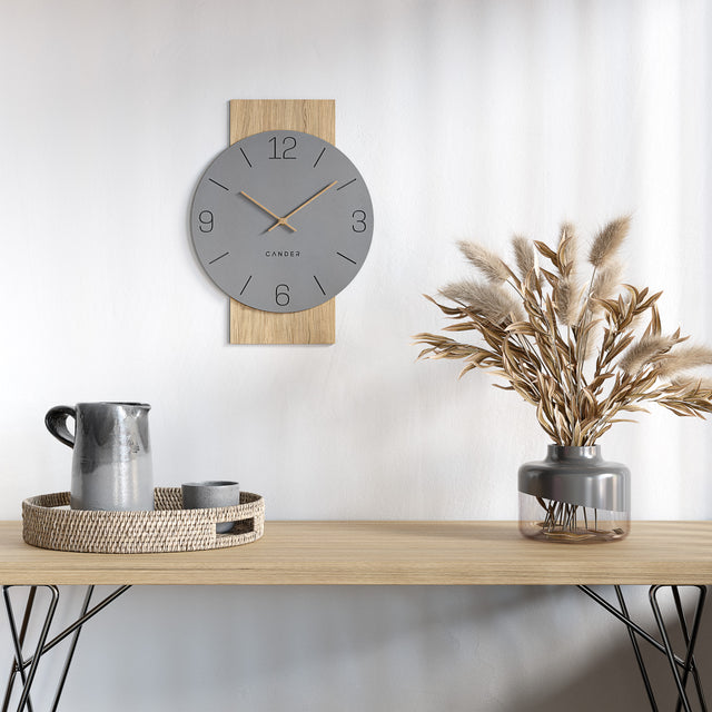 MNU 2630 C Lautlose Wanduhr 40 cm