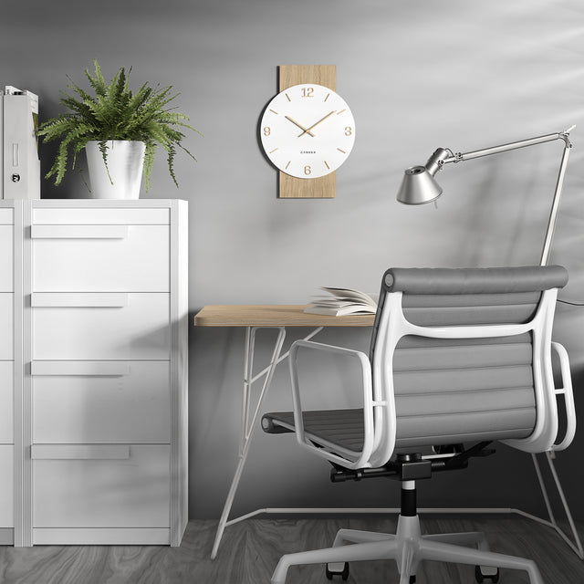 MNU 2630 K Lautlose Wanduhr 40 cm