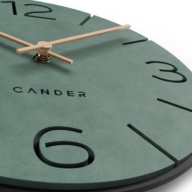 MNU 2630 M Silent MDF wall clock 30 cm