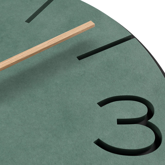 MNU 2630 M Silent MDF wall clock 30 cm