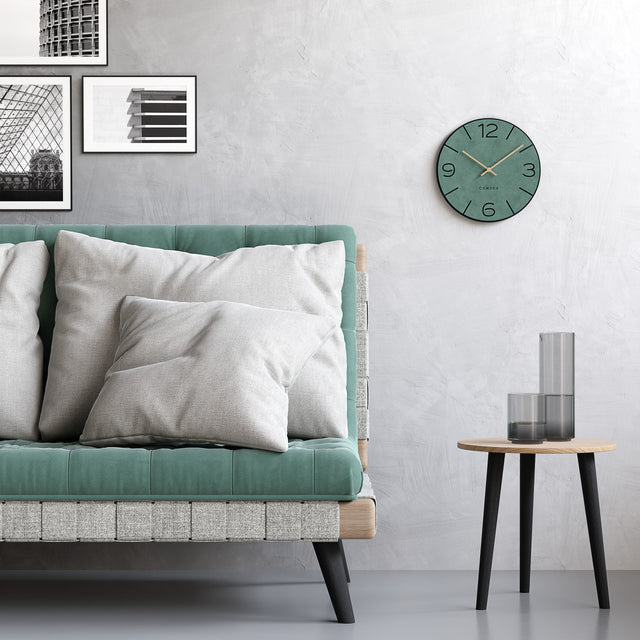 MNU 2630 M Silent MDF wall clock 30 cm