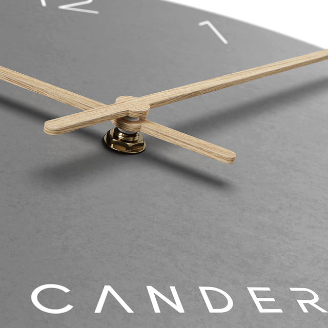 MNU 2640 C Lautlose MDF-Wanduhr 40 cm