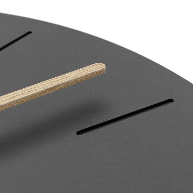 MNU 2640 D Lautlose MDF-Wanduhr 40 cm