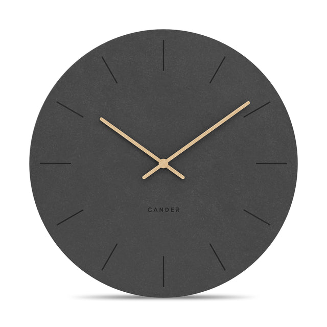 MNU 2650 S Silent MDF wall clock 50 cm