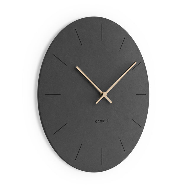 MNU 2650 S Silent MDF wall clock 50 cm