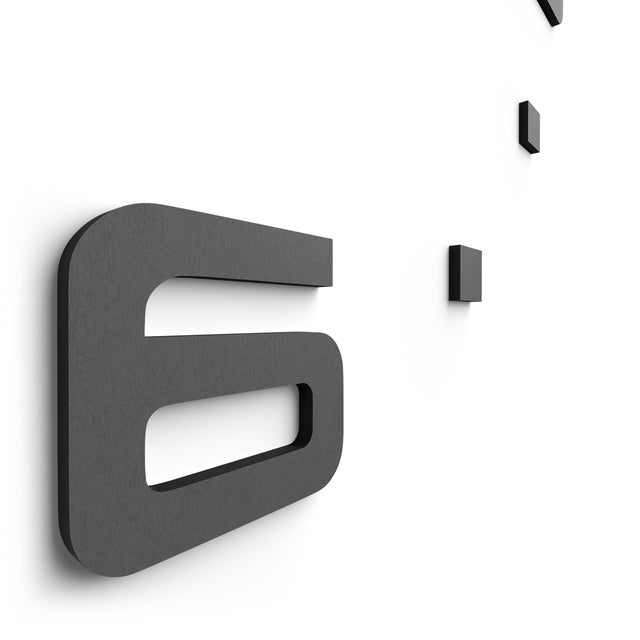 MNU 2660 P Lautlose MDF-Wanduhr 60 cm