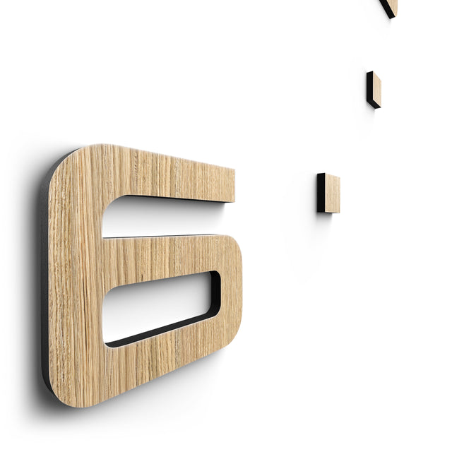 MNU 2760 P Lautlose MDF-Wanduhr 60 cm