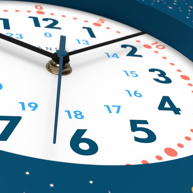 MNU 1030 J Silent children's wall clock 30.5 cm