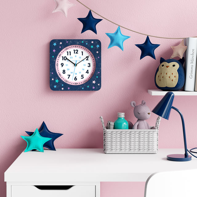 MNU 1030 J Silent children's wall clock 30.5 cm